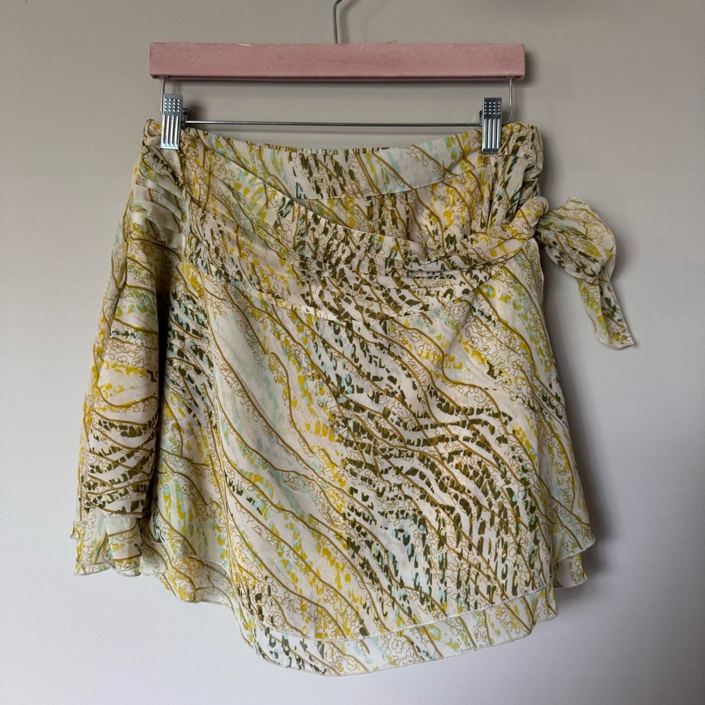 Jasper| Skirts | Yellow Wrap Skirt